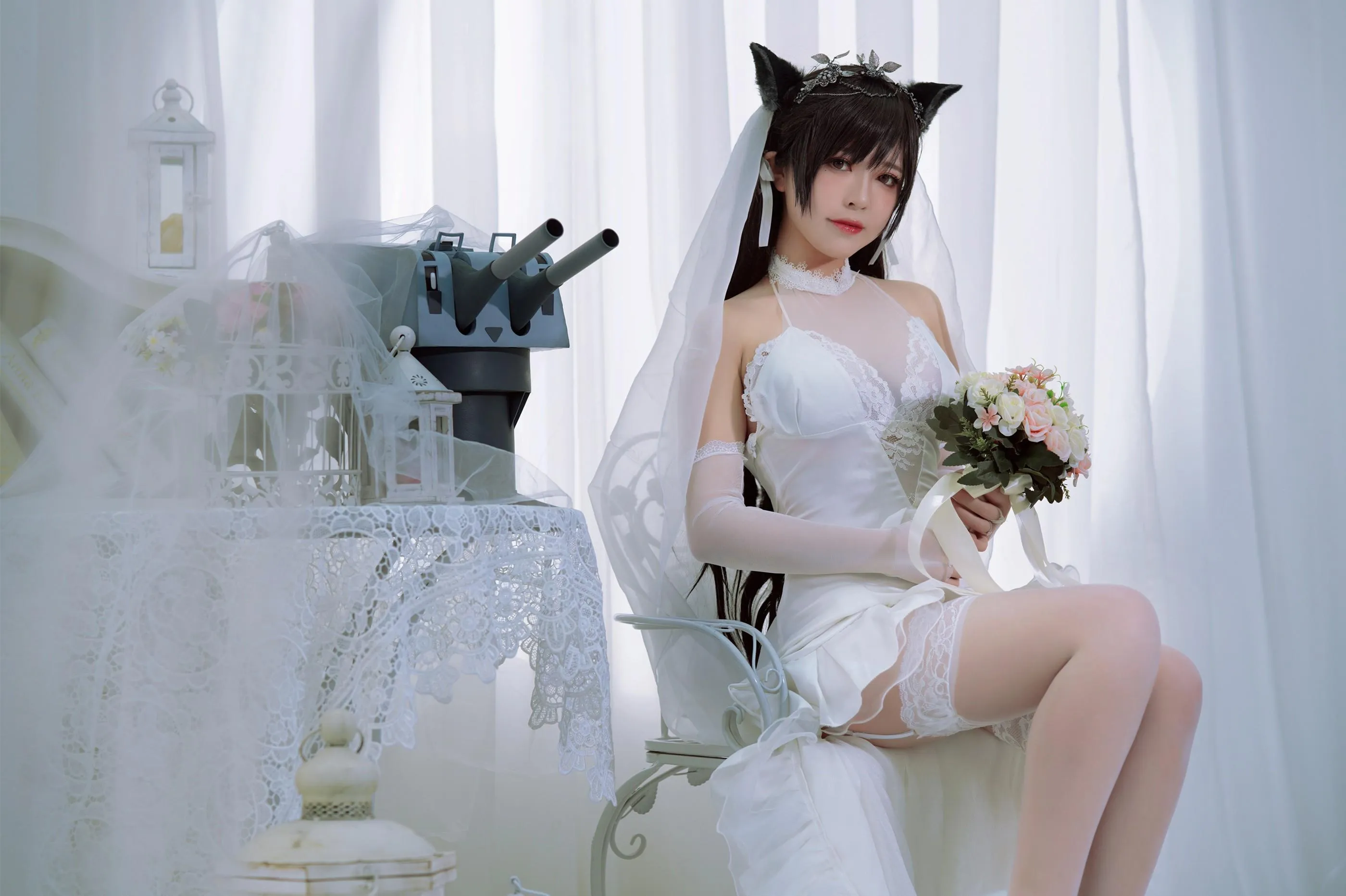 半半子 – NO.25 爱宕花嫁 [30P]插图